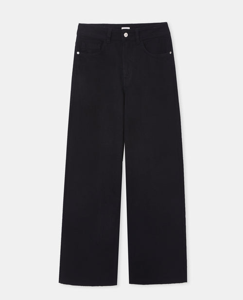 Jean wide taille haute avec élasthanne - PIMKIE - 4