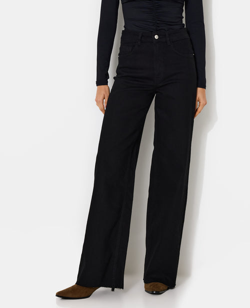 Jean wide taille haute avec élasthanne - PIMKIE - 5