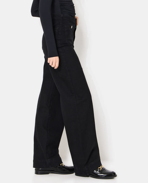 Jean wide avec poches devant - PIMKIE - 2