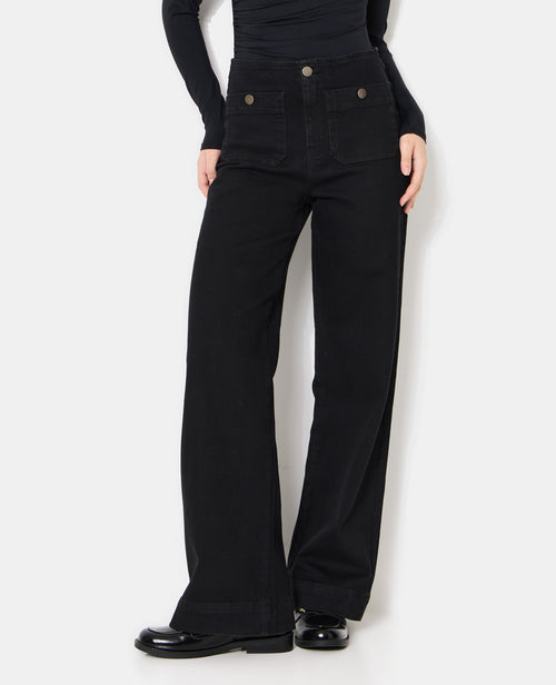 Jean wide avec poches devant - PIMKIE - 5