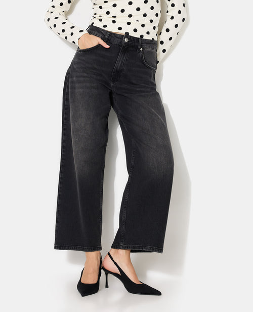 Jean barrel large taille haute - PIMKIE - 5