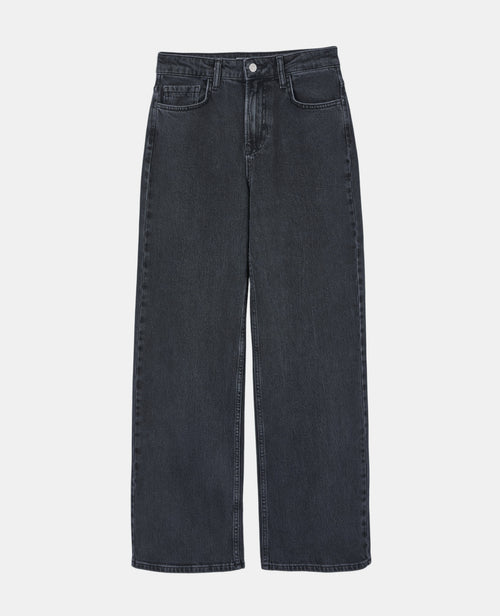 Jean straight avec étoiles strass sur poches arrières - PIMKIE - 4