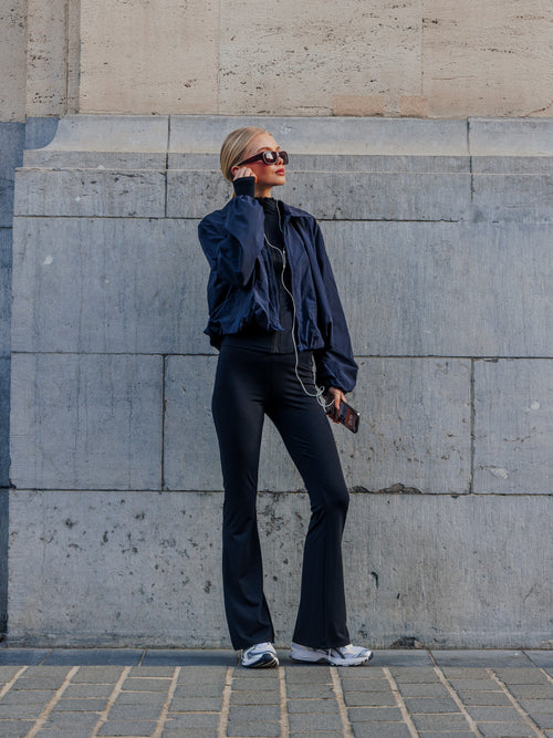 Pantalon flare en matière sculptante - PIMKIE - 1