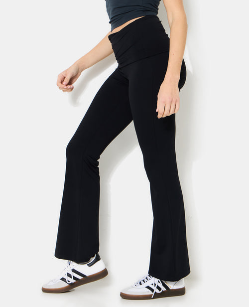 Pantalon flare en matière sculptante - PIMKIE - 2