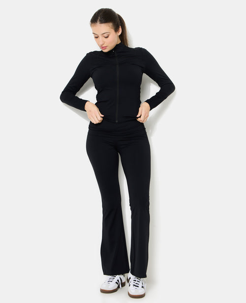 Pantalon flare en matière sculptante - PIMKIE - 3