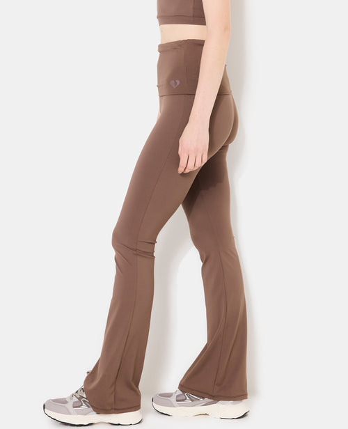 Pantalon flare en maille sculptante taille confort - PIMKIE - 2