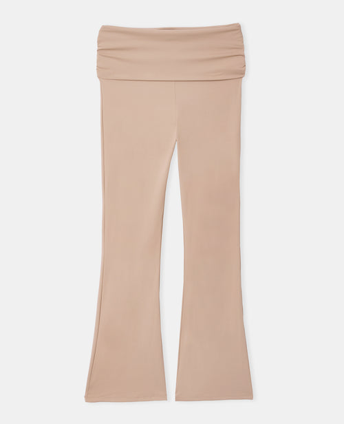 Pantalon flare en maille sculptante taille confort - PIMKIE - 4