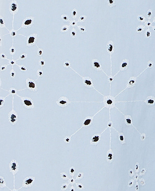 Jean wide ajouré façon broderie anglaise - PIMKIE - 7