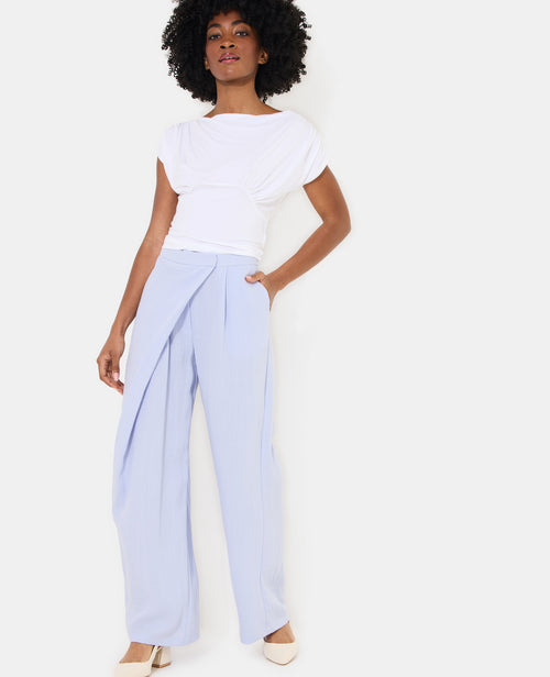 Pantalon droit effet portefeuille - PIMKIE - 1