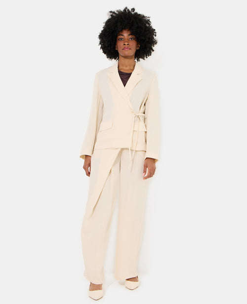 Pantalon droit effet portefeuille - PIMKIE - 3