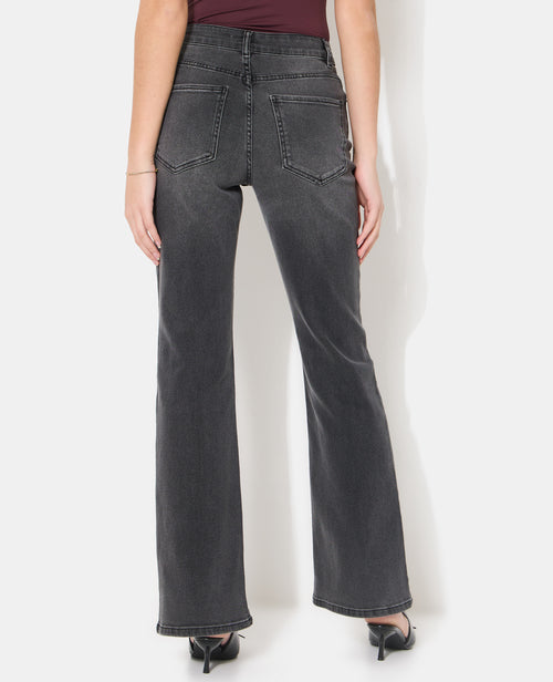 J74-1 / Jean flare taille haute - PIMKIE - 6