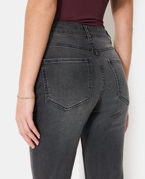 J74-1 / Jean flare taille haute - PIMKIE - 1