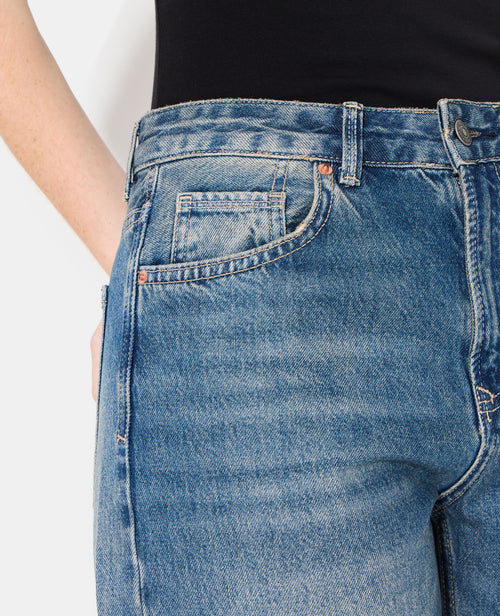 Jean straight avec revers - PIMKIE - 8