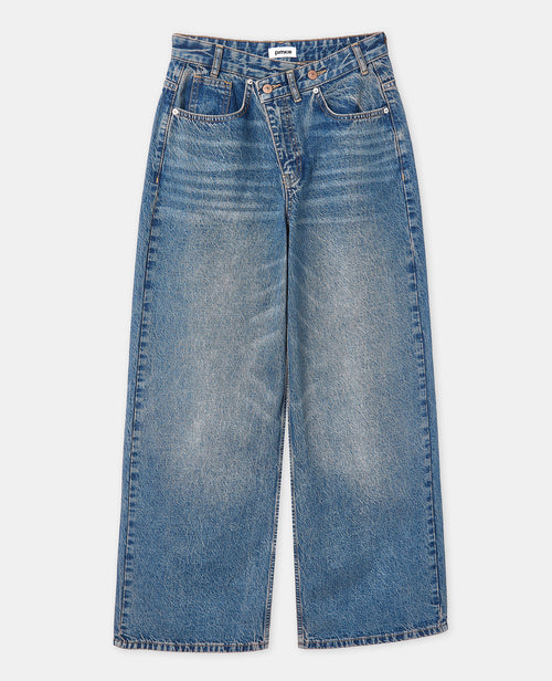 Jean wide avec boutonnage décalé - PIMKIE - 4