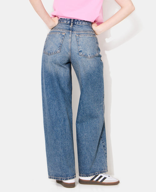 Jean wide avec boutonnage décalé - PIMKIE - 6