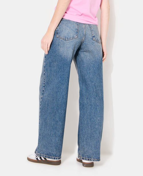 Jean wide avec boutonnage décalé - PIMKIE - 7