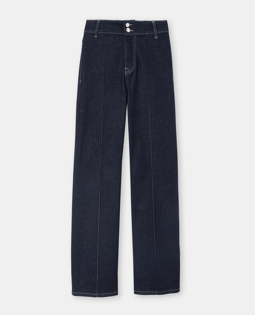 Jean straight taille haute avec détails coutures - PIMKIE - 4
