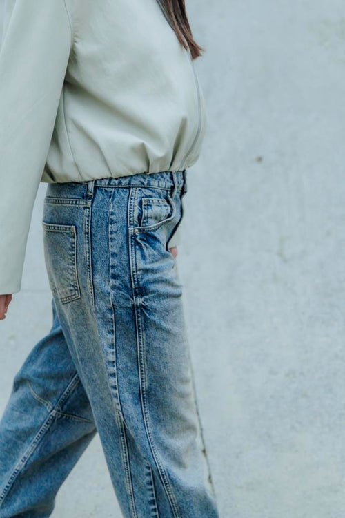 Jean barrel avec coutures taille medium - PIMKIE - 2