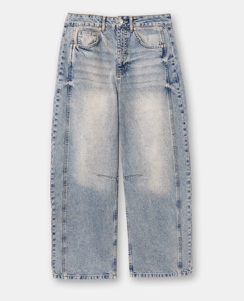 Jean barrel avec coutures taille medium - PIMKIE - 4