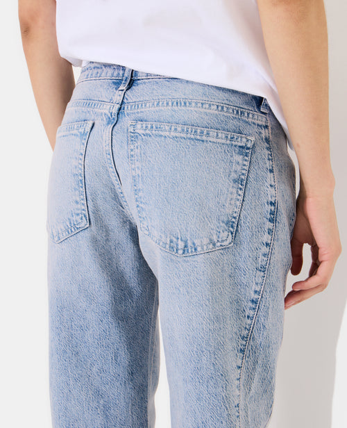 Jean flare taille basse avec détails coutures - PIMKIE - 3
