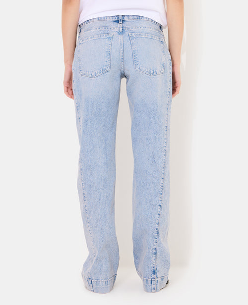 Jean flare taille basse avec détails coutures - PIMKIE - 6