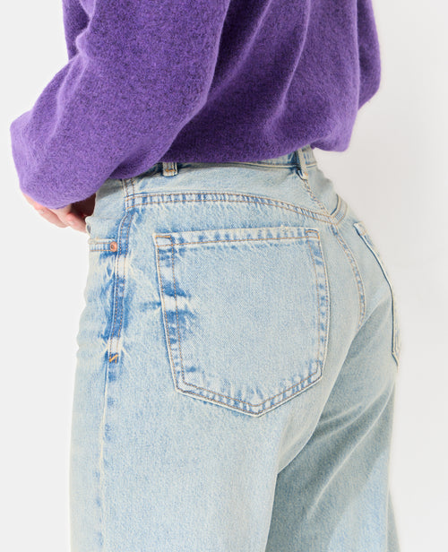 Jean droit taille haute - PIMKIE - 3