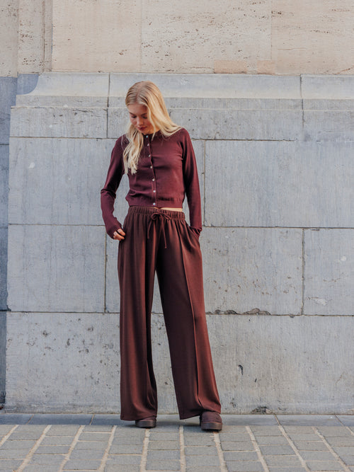 Pantalon de jogging wide taille basse - PIMKIE - 1