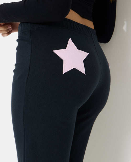 Pantalon droit en molleton avec étoiles dos - PIMKIE - 8