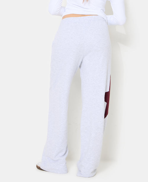 Pantalon large en molleton avec étoile contrastée - PIMKIE - 6