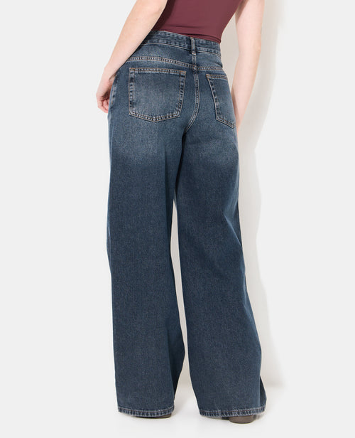 Jean wide avec boutonnage décalé - PIMKIE - 6