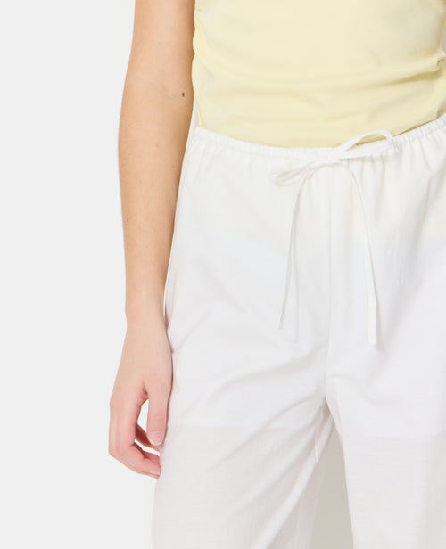 Pantalon droit avec broderie anglaise ajourée - PIMKIE - 7