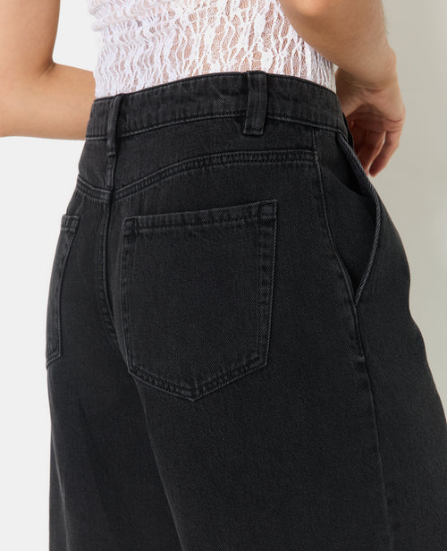 Bermuda en jean avec pinces - PIMKIE - 3