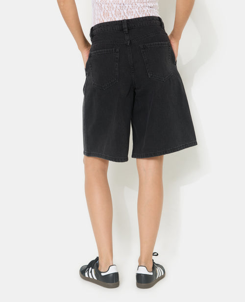 Bermuda en jean avec pinces - PIMKIE - 6
