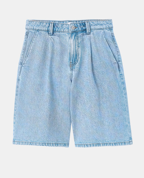 Bermuda en jean avec pinces - PIMKIE - 4