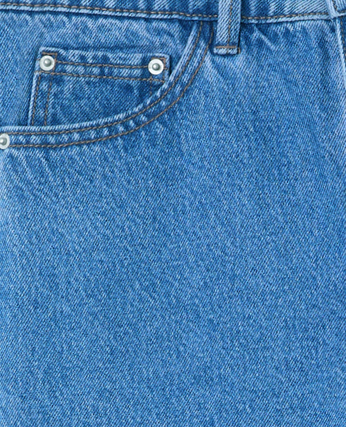 Bermuda large en jean taille haute - PIMKIE - 7