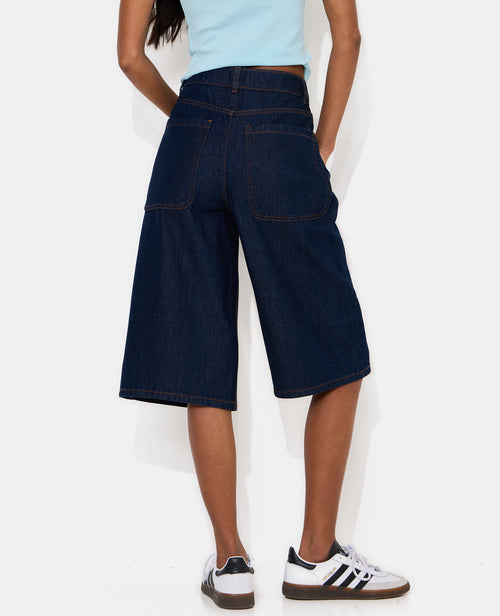 Bermuda en jean long taille basse - PIMKIE - 6