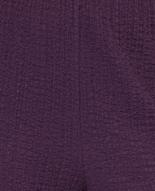 Pantalon droit en tissu bubble reliefé - PIMKIE - 7