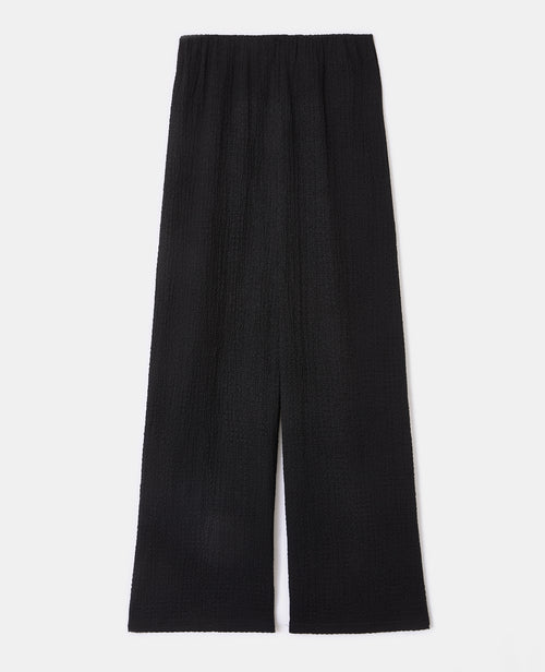 Pantalon droit en tissu bubble reliefé - PIMKIE - 4