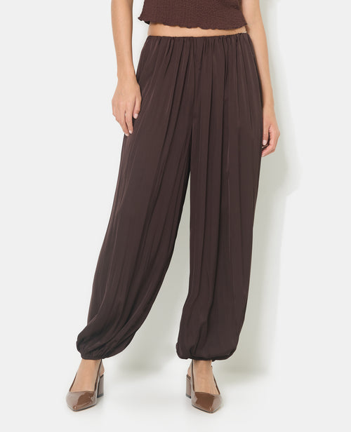 Pantalon bouffant en satin - PIMKIE - 5