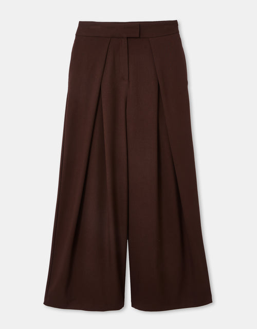 Pantalon large avec jeux de plis - PIMKIE - 4