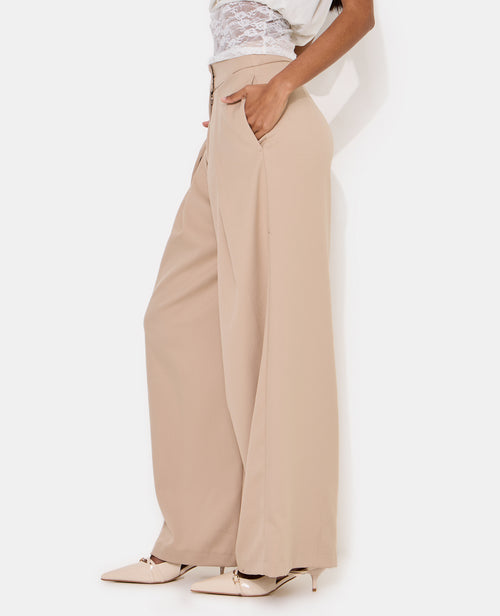 Pantalon large avec jeux de plis - PIMKIE - 6