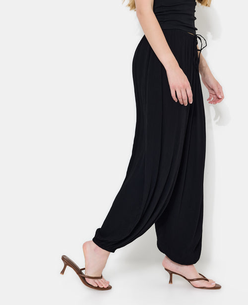 Pantalon bouffant en tissu crépon - PIMKIE - 2