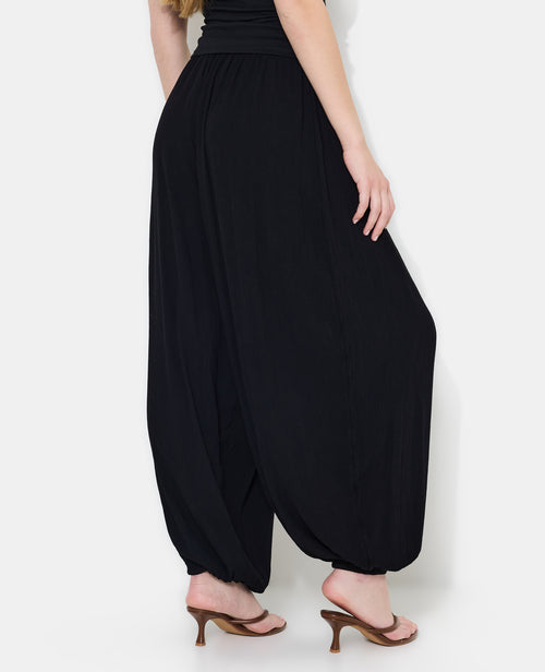 Pantalon bouffant en tissu crépon - PIMKIE - 6