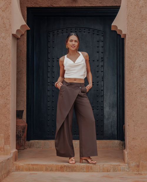 Pantalon skant effet portefeuille - PIMKIE - 1