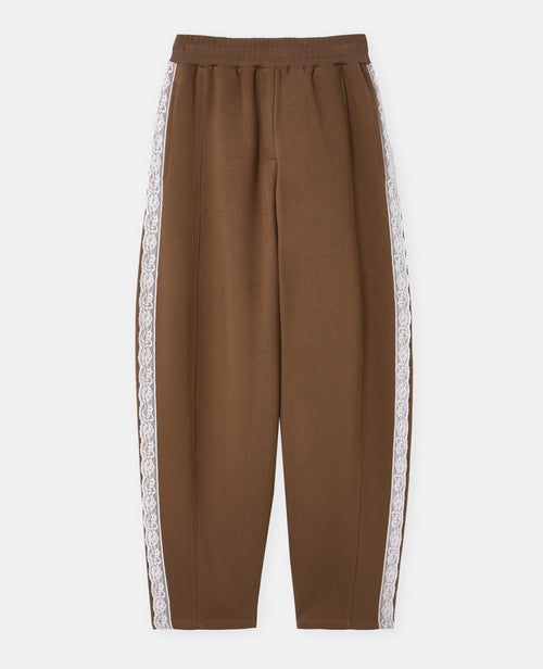 Pantalon molleton barrel avec dentelle - PIMKIE - 4