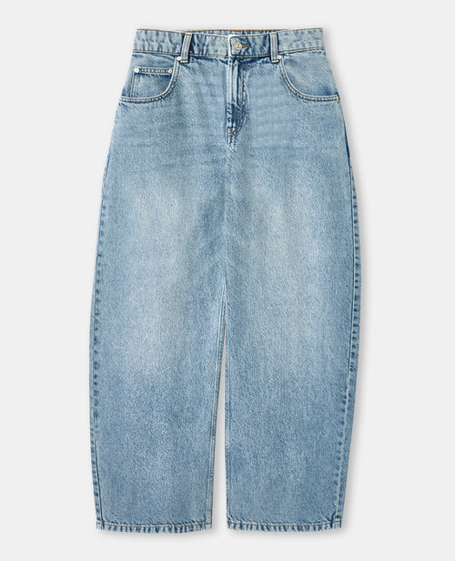Jean barrel taille haute - PIMKIE - 4