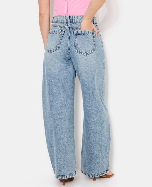 Jean barrel taille haute - PIMKIE - 6