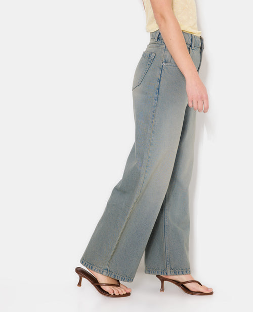 Jean barrel taille haute - PIMKIE - 2