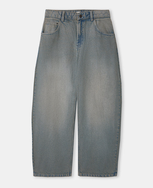Jean barrel taille haute - PIMKIE - 4