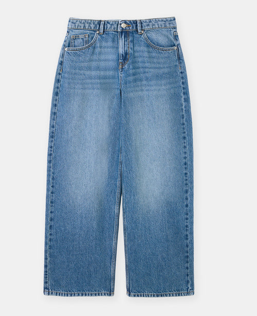 Jean wide taille basse avec étoiles - PIMKIE - 4